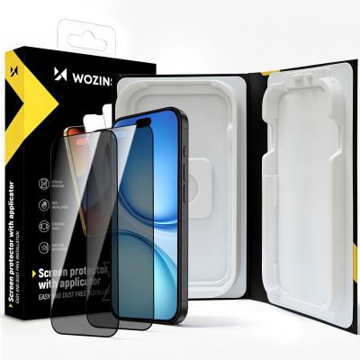 Wozinsky EasyFit Privacy Glass screen protector for iPhone 18 Pro - 2 pcs.
