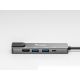 3. Equip 133489 Wired Docking Station USB 3.2 Gen 1 (3.1 Gen 1) Type-C Gray