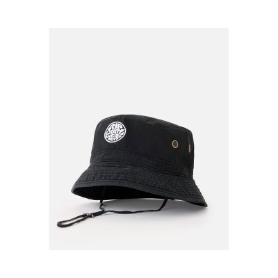 2. RIP CURL Wetty Icon Bucket Hat Black