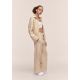 4. CASALL Aria Turn Up Straight Jogger Women's Pants, Beige