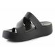 3. Crocs Getaway Platform Toe Loop W 210834-001 Flip-Flops