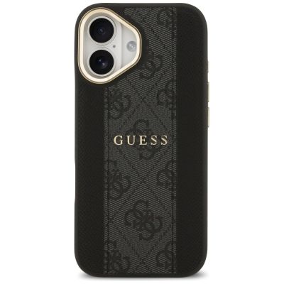 3. Guess 4G Stripe MagSafe case for iPhone 17 - black