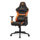 4. COUGAR CGR-A2F Universal Gaming Chair Padded Upholstered Seat Black, Orange