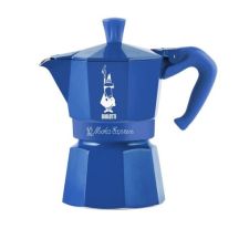 BIALETTI 3-cup coffee maker Moka Express 5464 blue