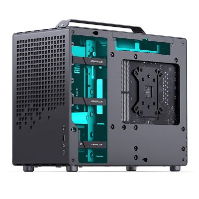 7. Jonsplus MATX Case Holder Case Z20 - black