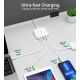 8. Choetech PD8008 100W GaN fast charger 2x USB-A / 2x USB-C - white
