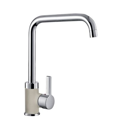 PYRAMIS SILVIO DUO faucet, granite, sand beige