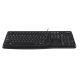 17. Logitech K120 Membrane Keyboard 920-002479 (USB 2.0; black)