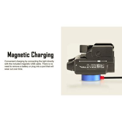 11. Olight PL-Mini 2 Valkyrie 600 Lumens Weapon Flashlight