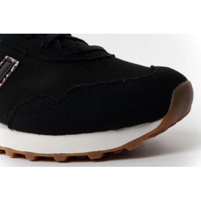 9. New Balance women’s 515 black suede leather sneakers
