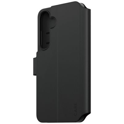 3. CARE by PanzerGlass Feature Wallet Kickstand Case for Samsung Galaxy S25+ - Black