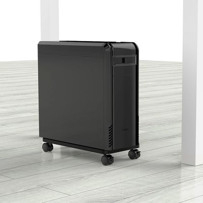 5. Orico CPB1 Computer Stand with Wheels - Black