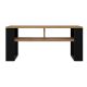 2. Coffee table MODERN 2P 90x58xH50 artisan/black