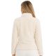 3. Women’s Fleece Jacket Geographical Norway TICARINA OFF WHITE DB LADY 0124 (WZ8084F/GN-OFF WHITE)