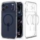 Spigen Ultra Hybrid MagSafe Case for iPhone 17 Pro Max - Clear Navy Blue