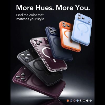 6. ESR Classic Hybrid MagSafe Case for iPhone 18 Pro / 17 Pro - Black