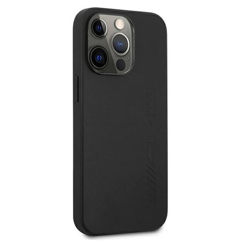 4. AMG Leather Hot Stamped Case for iPhone 13 Pro / 13 6.1" - Black