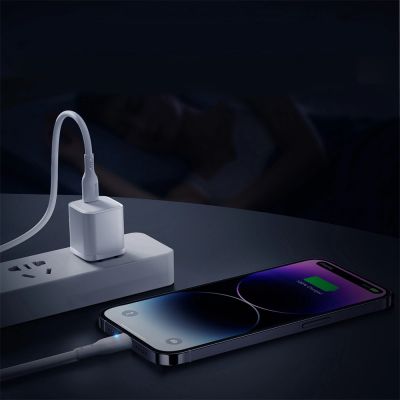 3. Joyroom Premium Series A13 Lightning / USB-C Cable 20W 2m - White