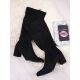 16. Black Sergio Leone women's high-heel boots