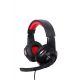 4. GEMBIRD GAMING 5.1 USB SURROUND HEADPHONES BLACK/RED, MICROPHONE, VOLUME CONTROL