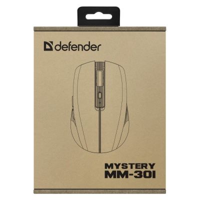 7. DEFENDER MYSTERY MOUSE MM-301 RF+BT PURPLE 1600dpi 6P