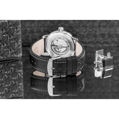 7. Men's ZEPPELIN New Captain's Line Automatic Watch 8662-2 + BOX