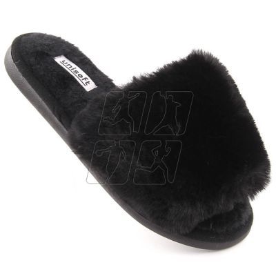 4. Unisoft 6644 W EVE462A fur slippers