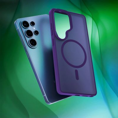 2. 3mk Smoke MagCase for Samsung Galaxy S26 Ultra - Purple