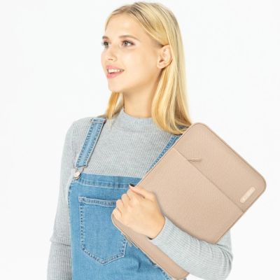 8. Tech-Protect Sleeve Laptop 13-14 Case - Beige