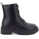 2. Women's black platform combat boots Big Star UU274816