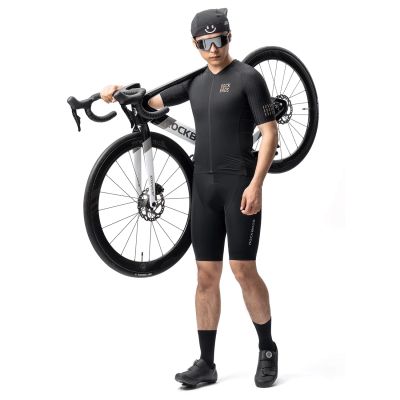 5. Rockbros YDDX011 Diamond Short Sleeve Cycling Jersey Size XXL - Black
