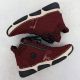 3. Burgundy Suede Ankle Boots for Women Rieker 45960-35