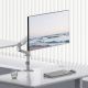 ERGO OFFICE MONITOR HOLDER / HANGER GAS SPRING, 17"-32", 1-10KG, MATTE WHITE, MAX. VESA 100X100 ER-691 W