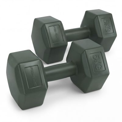 2. Dumbbell Set for Workouts, 2 x 5 kg Spokey MONSTER