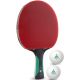7. JOOLA ROSSKOPF SMASH TABLE TENNIS RACKET AND TWO TOURNAMENT BALLS
