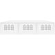 3. GARDEN PAVILION CATERING TENT PE 9x3M + 8 WALLS WHITE