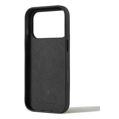 2. Mujjo Wallet Leather Case - leather case for iPhone 17 Pro compatible with MagSafe (black)