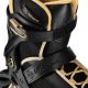 6. NILS Extreme NA22151 ARMOUR roller skates black and gold size 44
