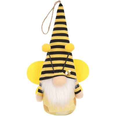 2. GNOME YELLOW BEE 20CM PENDANT SPRING DECORATION