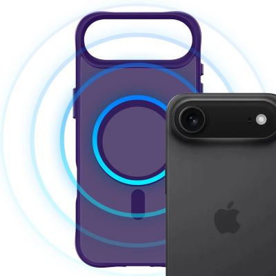 13. 3mk Smoke MagCase for iPhone Air - Purple
