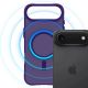 13. 3mk Smoke MagCase for iPhone Air - Purple