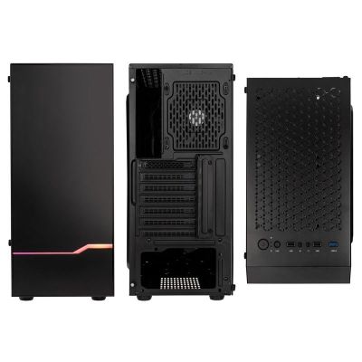 4. Kolink Inspire K9 ARGB Mid Tower Case - Black