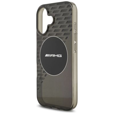 6. AMG Nauble Layer Transparent Smocked MagSafe Case for iPhone 17 - Black