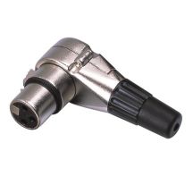 Soundsation GO-LINK SXLR034F-B - XLR female plug, 25 pieces