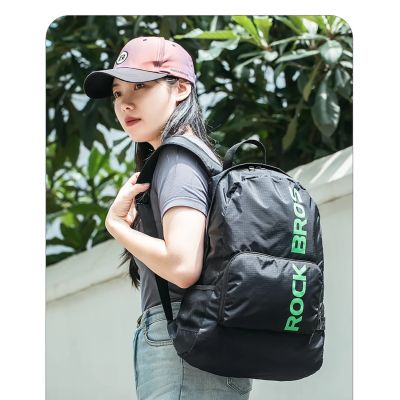 15. Rockbros H10-BK sports foldable backpack 18 l - black
