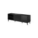 2. ABETO TV cabinet 150x42x52 black/gloss black