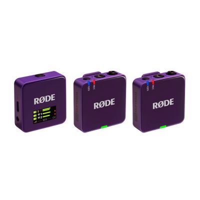 2. RODE Wireless GO III Purple - Wireless Microphone System (Purple)