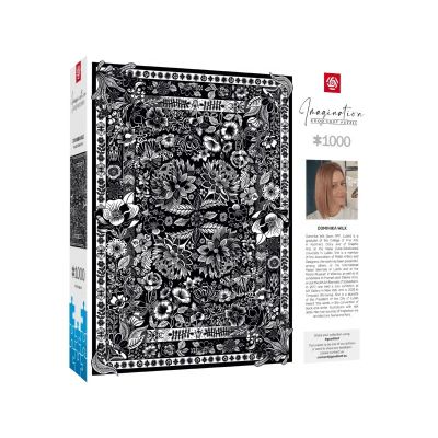 3. Good Loot Imagination Puzzle: Dominika Wilk - Monochrome Eden, 1000 pieces