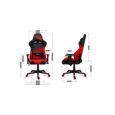 11. Huzaro Force 6.2 Red Mesh Gaming Chair