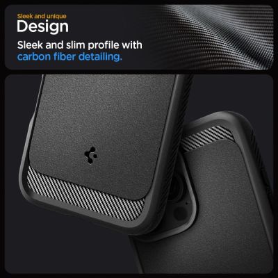 10. Spigen Rugged Armor MagSafe Case for iPhone 16 Pro Max - Black
